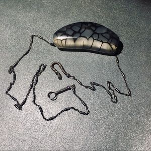 MoNo: Artisan Agate & Oxidized Silver Necklace